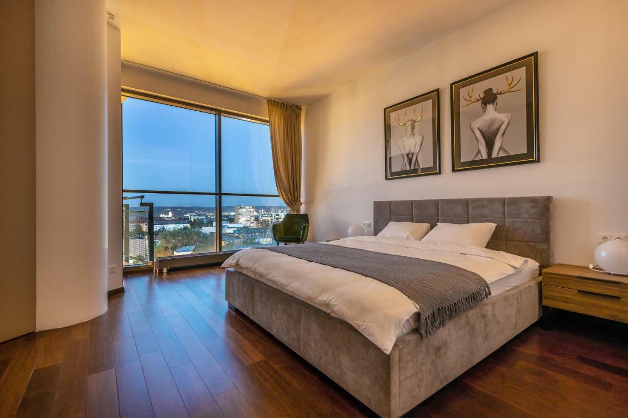 Luxury Panoramic Vilnius Apartment Zewnętrze zdjęcie