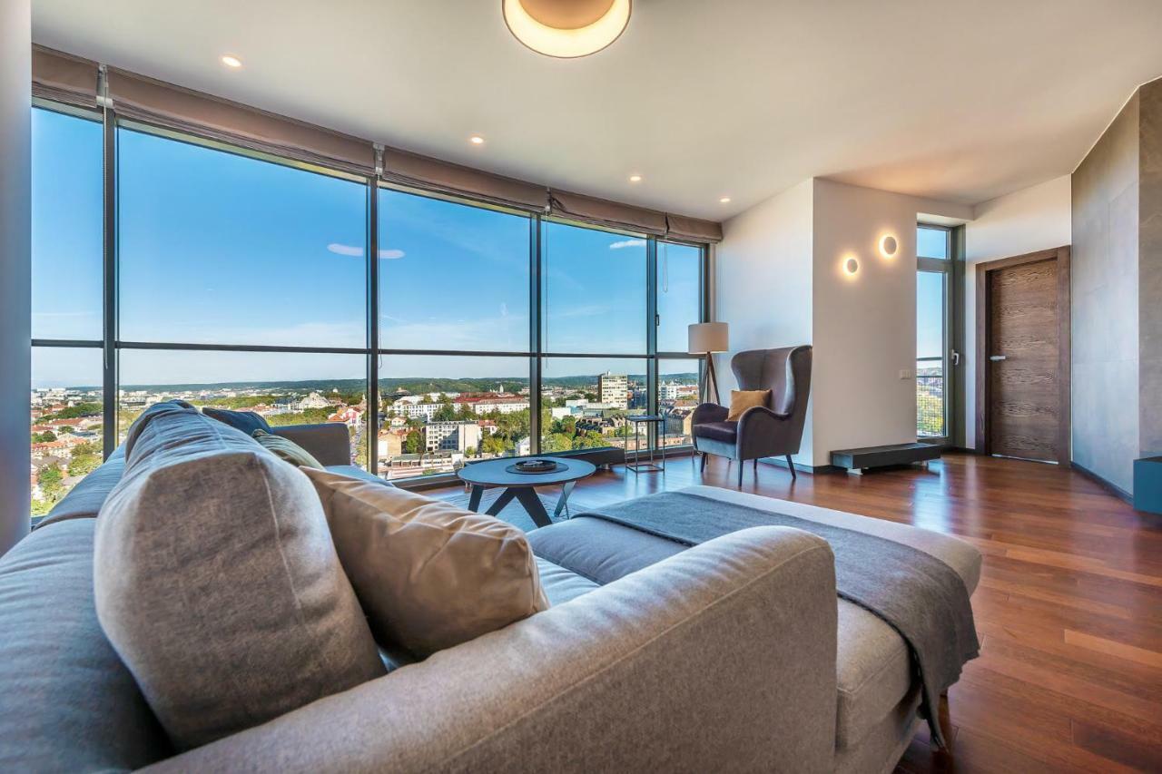Luxury Panoramic Vilnius Apartment Zewnętrze zdjęcie