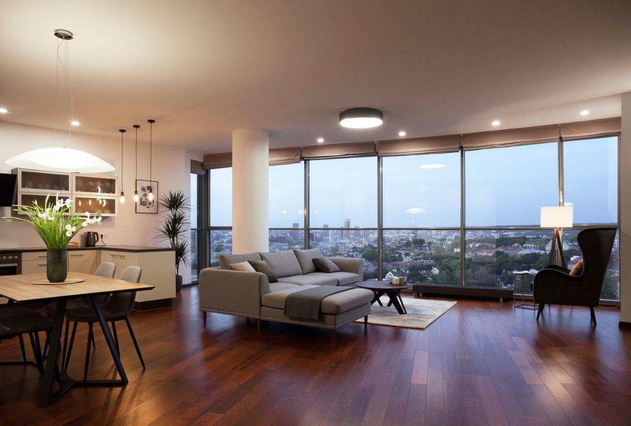 Luxury Panoramic Vilnius Apartment Zewnętrze zdjęcie